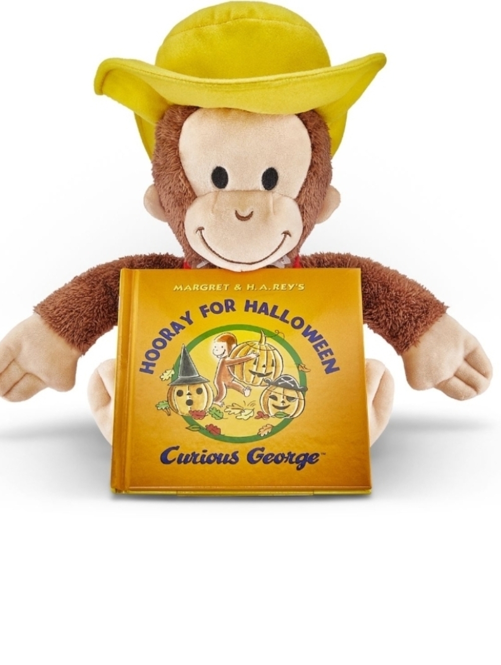 Curious George Kohl’s Cares Plush & Hardcover Book Set Halloween Nwt - Picture 2 of 2